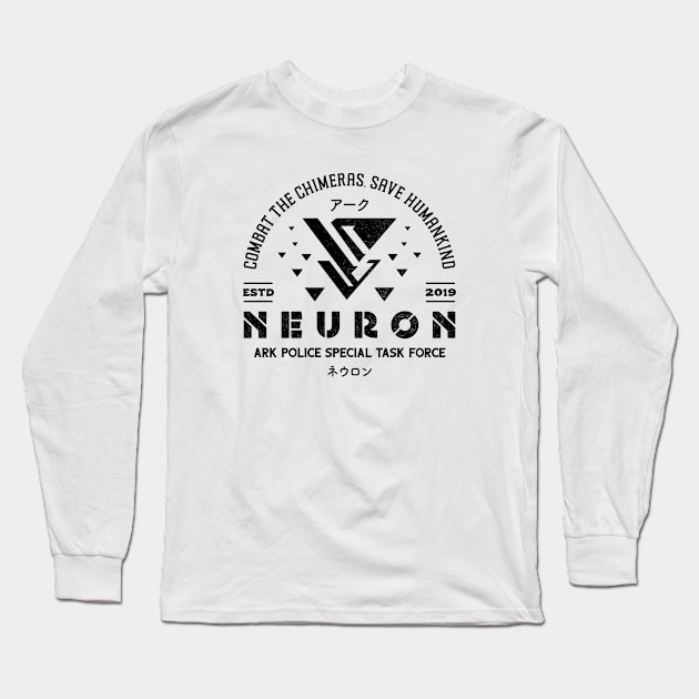 Neuron Special Task Force Emblem Long Sleeve T-Shirt by Lagelantee